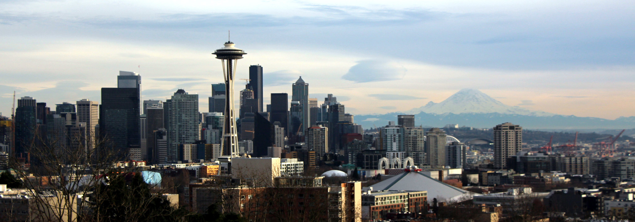 The beautiful Seattle skyline from Kerry Park.